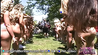 Hot Orgy Of Undecorated Chicks Handy A Nudist Recourse