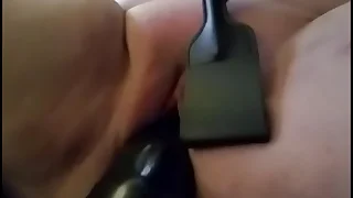 Cunt Flogging & Dildo