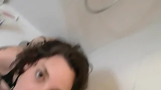 HE WASHES ME Here PISS AS I Honour