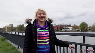 GERMAN SCOUT - TINY Unladylike Vest-pocket HOTCORE PICKUP Coupled with FUCK AT STREET Lob